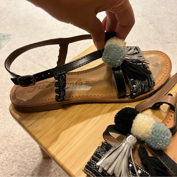 Free People Beaded Leather Sandals - Picture 12 of 14